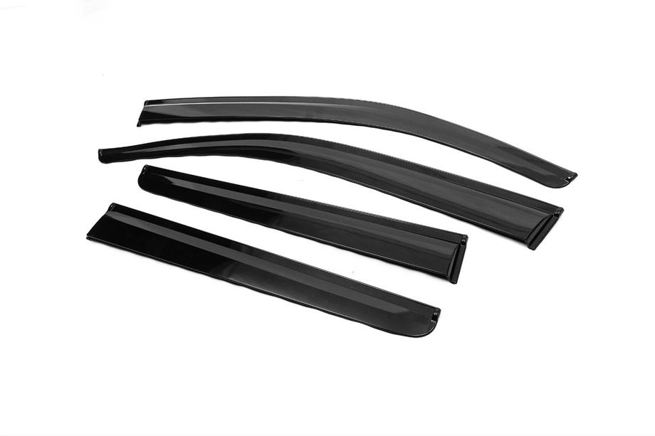 Isuzu D-Max 2011–2019 Raamdeflectoren (4 stuks, Sunplex Sport) Foto 1