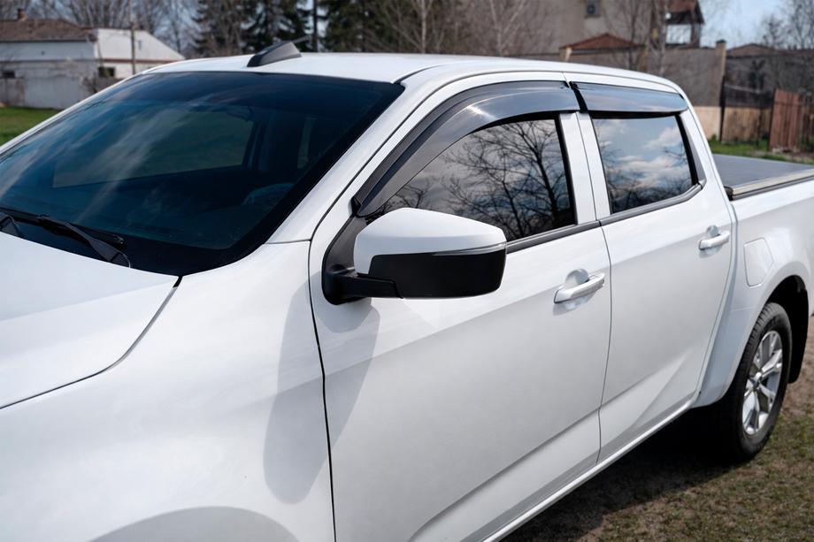 Isuzu D-Max 2019– Raamdeflectoren (4 stuks, Sunplex Sport) Foto 2