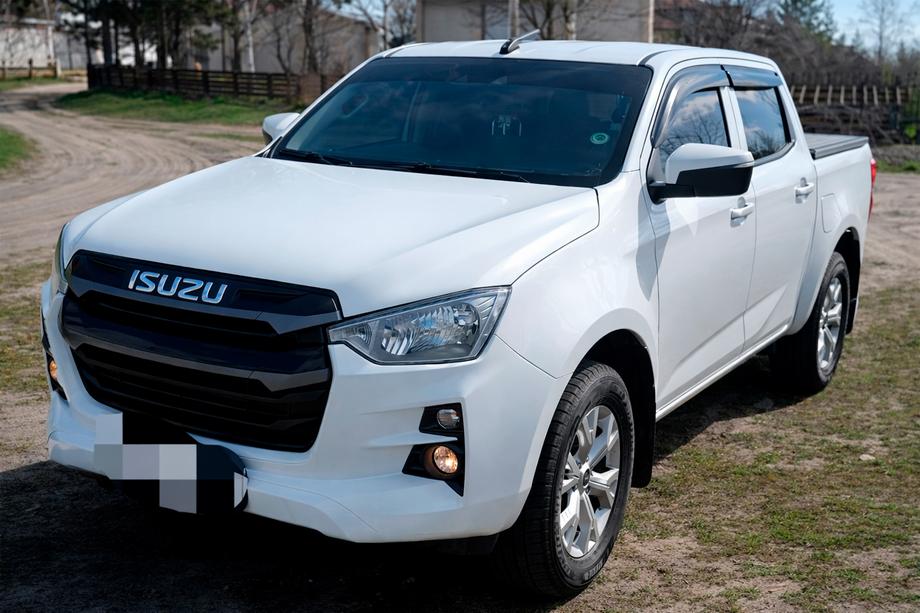 Isuzu D-Max 2019– Raamdeflectoren (4 stuks, Sunplex Sport) Foto 4
