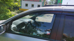 Kia Sorento I BL 2002–2009 Raamdeflectoren (4 stuks, Sunplex Sport) foto 5