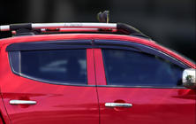 Mitsubishi L200 2006–2015 Raamdeflectoren (4 stuks, Sunplex Sport) foto 5