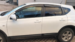 Nissan Qashqai 2007–2010 Raamdeflectoren (4 stuks, Sunplex Sport) foto 1