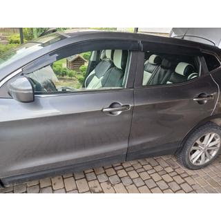 Raamdeflectoren (4 stuks, Sunplex Sport) Nissan Qashqai 2014–2021 foto 1