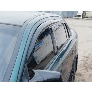 Raamwindschermen SD/HB (4 stuks, Sunplex Sport) Opel Astra G Classic 1998–2012 foto 2