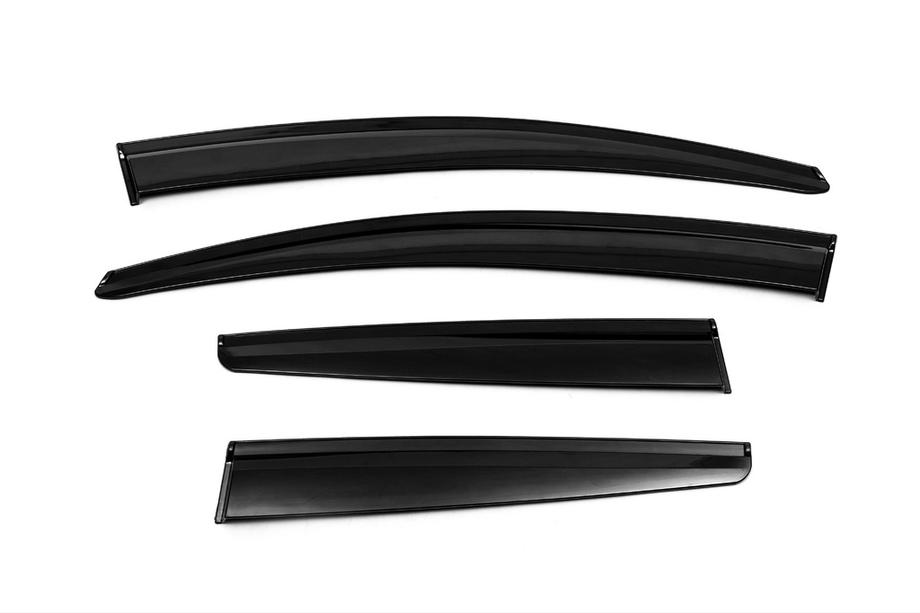 Opel Astra J 2009–2015 Raamloze winddeflectoren HB/SD (4 stuks, Sunplex Sport) Foto 4