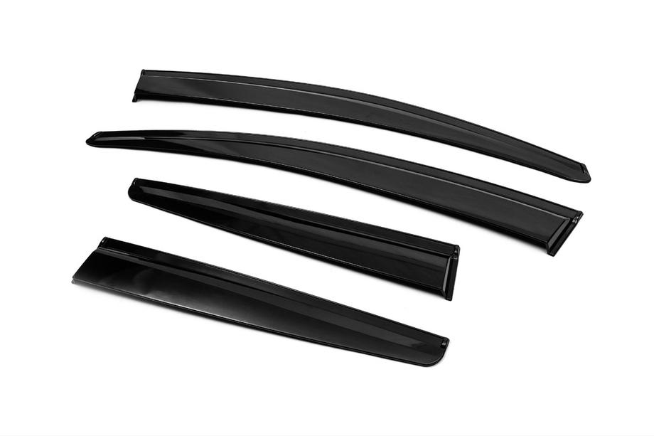 Opel Astra J 2009–2015 Raamloze winddeflectoren HB/SD (4 stuks, Sunplex Sport) Foto 5