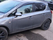Opel Corsa E 2015–2019 Raamdeflectoren (4 stuks, Sunplex Sport) foto 1