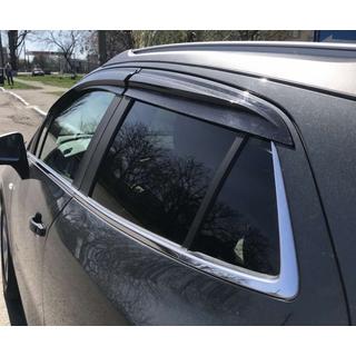 Raamdeflectoren (4 stuks, Sunplex Sport) Opel Mokka 2012–2021 foto 2