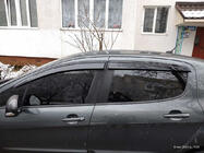 Peugeot 307 2001–2008 Raamwindschermen HB (set 4 stuks, Sunplex Sport) foto 2