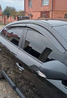 Renault Fluence 2009–2016 Raamdeflectoren (4 stuks, Sunplex Sport) foto 4