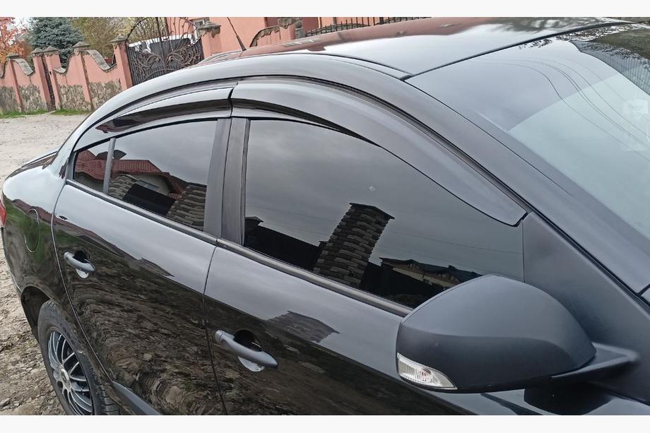 Renault Fluence 2009–2016 Raamdeflectoren (4 stuks, Sunplex Sport) Image