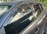 Renault Megane III 2009–2016 Raamwindschermen HB (set 4 stuks, Sunplex Sport) foto 1