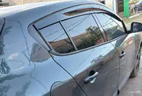 Renault Megane III 2009–2016 Raamwindschermen HB (set 4 stuks, Sunplex Sport) foto 3