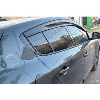 Raamwindschermen HB (set 4 stuks, Sunplex Sport) Renault Megane III 2009–2016 foto 3