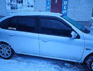 Renault Symbol 2008–2013 Raamdeflectoren (4 stuks, Sunplex Sport) foto 4