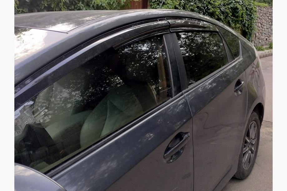Toyota Prius 2009–2015 Raamdeflectoren (4 stuks, Sunplex Sport) Image
