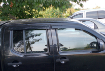 Volkswagen Amarok 2010–2022 Raamdeflectoren (4 stuks, Sunplex Sport) foto 10