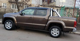 Volkswagen Amarok 2010–2022 Raamdeflectoren (4 stuks, Sunplex Sport) foto 7