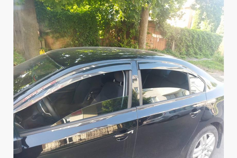 Volkswagen Jetta 2011–2018 Raamdeflectoren (4 stuks, Sunplex Sport) Image