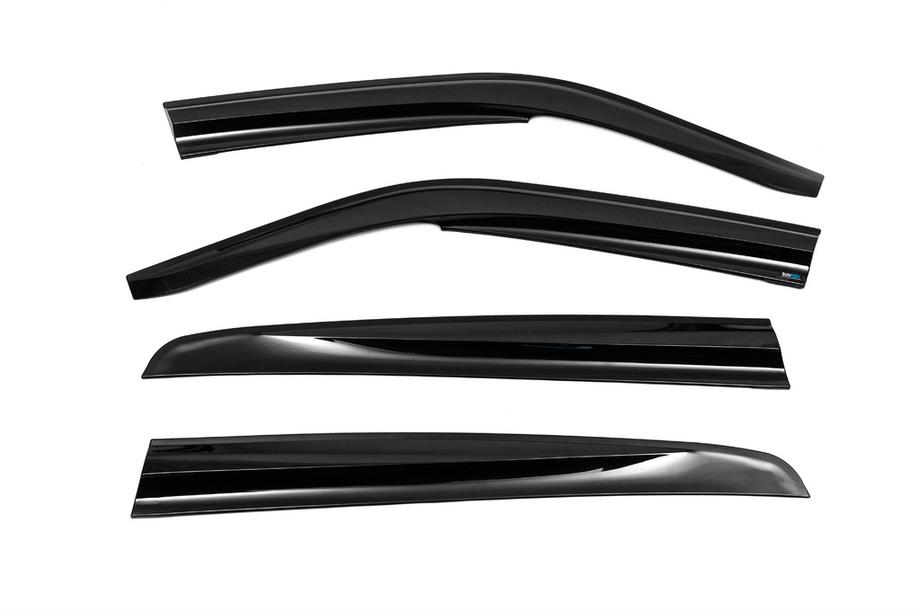 Volkswagen Polo 1994–2001 Raamwindschermen HB/5D (4 stuks, Sunplex Sport) Image