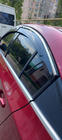 Chevrolet Cruze 2009–2015 Raamdeflectoren met chromen sierlijst (4 stuks, Sunplex Chrome) foto 3