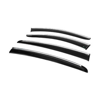 Raamwindschermen met chromen sierlijst HB/SD (4 stuks, Sunplex Chrome) Ford Focus IV 2018– foto 3
