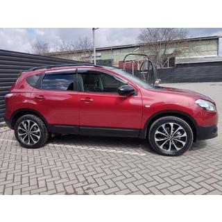 Raamdeflectoren met chromen sierlijst (4 stuks, Sunplex Chrome) Nissan Qashqai 2010–2014 foto 3