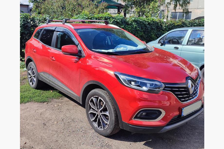 Renault Kadjar 2015–2022 Raamdeflectoren met chromen sierlijst (4 stuks, Sunplex Chrome) Foto 7