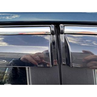 Raamdeflectoren met chromen sierlijst (4 stuks, Sunplex Chrome) Toyota Corolla 2019– foto 4