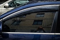 Volkswagen Passat B6 2006–2012 Raamdeflectoren met chromen sierlijst (4 stuks, Sunplex Chrome) foto 1