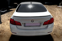 BMW 5 Serie F10/F11 2010–2016 Lipspoiler Sunplex (voor F10, zwart) foto 8