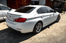 BMW 5 Serie F10/F11 2010–2016 Lipspoiler Sunplex (voor F10, zwart) foto 10