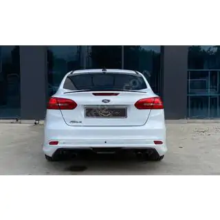 Sedan lip spoiler (Sunplex, zwart) (107,2 cm x 5,5 cm) foto 4