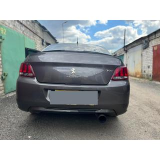 Lip spoiler (Sunplex, zwart) (118,5 cm x 5,5 cm) foto 4