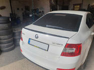 Skoda Octavia III A7 2013–2019 LIP spoiler (Sunplex, zwart) (115,4 cm x 6 cm) foto 4