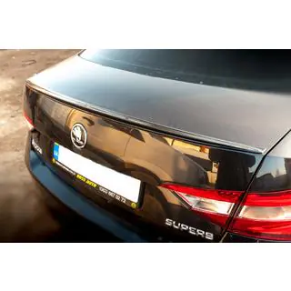 LIP-spoiler (Sunplex, zwart) (119,2 cm x 7,3 cm)
