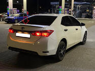Toyota Corolla 2013–2019 LIP-spoiler (Sunplex, zwart) (118 cm * 6,4 cm) foto 4