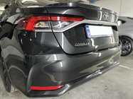 Toyota Corolla 2019– LIP spoilerlip (Sunplex, zwart) (117,9 cm * 5,5 cm) foto 1
