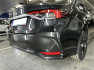Toyota Corolla 2019– LIP spoilerlip (Sunplex, zwart) (117,9 cm * 5,5 cm) foto 3