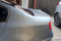 Volkswagen Jetta 2006–2011 LIP-spoiler (Sunplex, zwart) (115,8 cm x 6,3 cm) foto 3