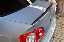 Volkswagen Jetta 2006–2011 LIP-spoiler (Sunplex, zwart) (115,8 cm x 6,3 cm) foto 1