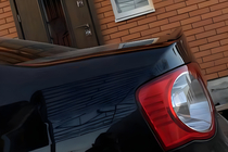 Volkswagen Jetta 2006–2011 LIP-spoiler (Sunplex, zwart) (115,8 cm x 6,3 cm) foto 4