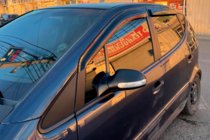 Mercedes A-klasse W168 1997–2004 Raamwindschermen Short (4 stuks, HIC) foto 5