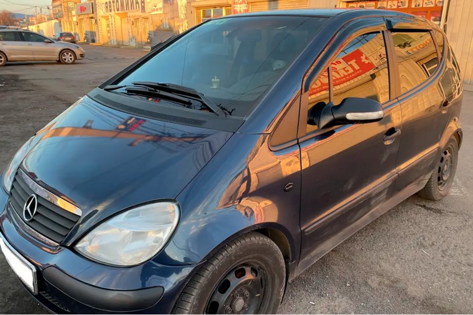 Mercedes A-klasse W168 1997–2004 Raamwindschermen Short (4 stuks, HIC) Image