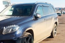 Mercedes GLE W167 2018– Raamwindschermen met chroomlijst (4 stuks, HIC) foto 1