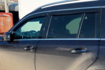 Mercedes GLE W167 2018– Raamwindschermen met chroomlijst (4 stuks, HIC) foto 3