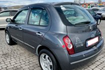 Nissan Micra K12 2003–2010 Raamdeflectoren (4 stuks, HIC) foto 4