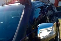 Nissan Pathfinder R51 2005–2014 Raamdeflectoren (4 stuks, HIC) foto 6