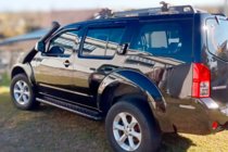 Nissan Pathfinder R51 2005–2014 Raamdeflectoren (4 stuks, HIC) foto 9