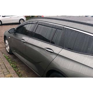 Raamwinddeflectoren met chroomstrip SW (4 stuks, HIC) Opel Insignia 2017–2022 foto 1